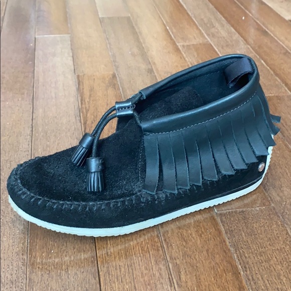 Rag & Bone Black Moccasins Size 7 - Picture 4 of 8